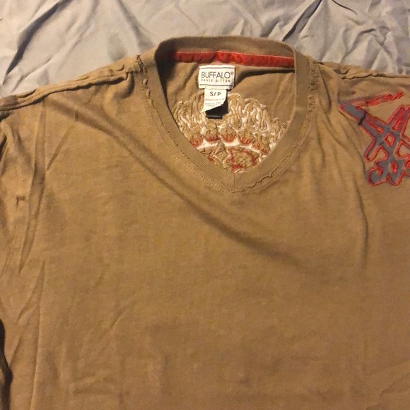 Buffalo t-shirt embroidered - Picture 1 of 3